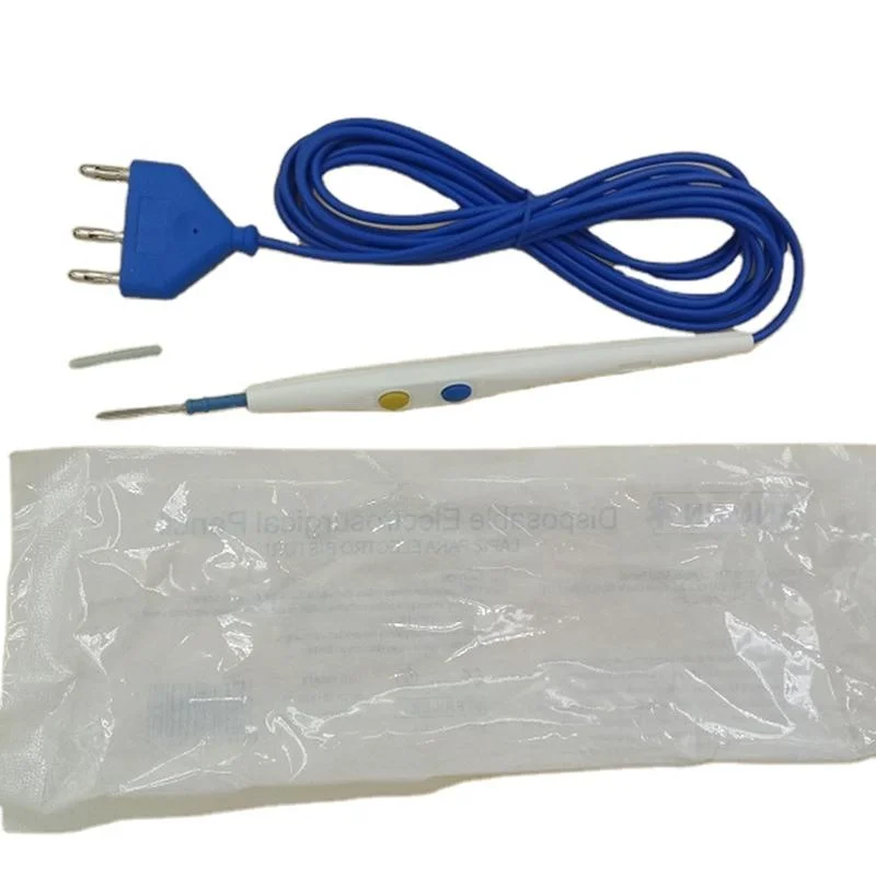 Disposable Medical Electrosurgical Esu Pencil with Cable ISO CE Certificated