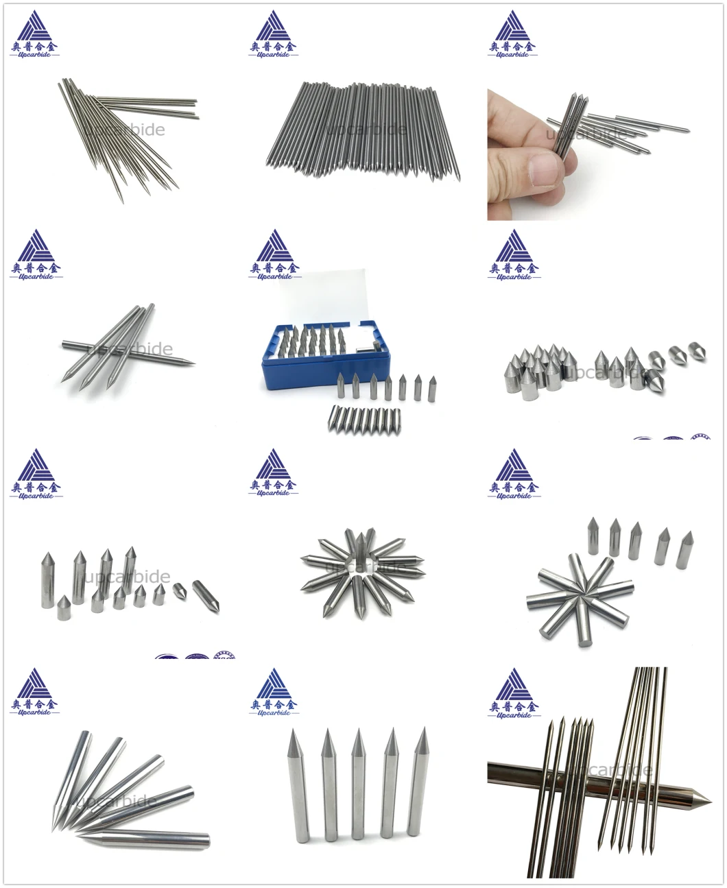 Diameter 6mm Length 50mm Hardness From 90.5~94hra Wc Alloy Steel Tungsten Carbide Needle