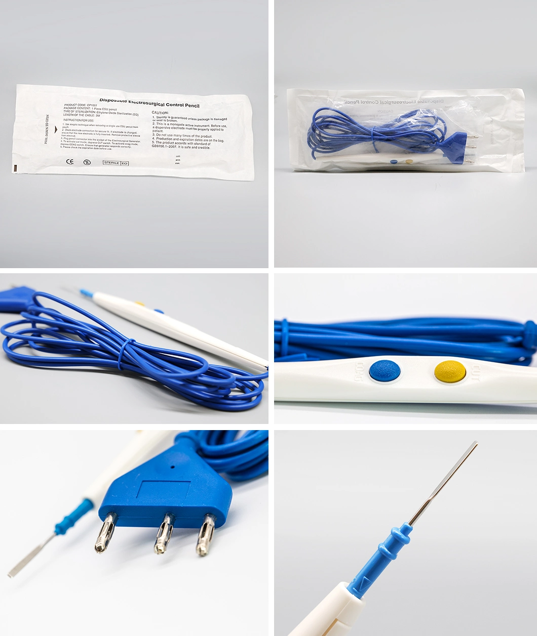 Disposable Diathermy Electrosurgical Esu Cautery Pencil