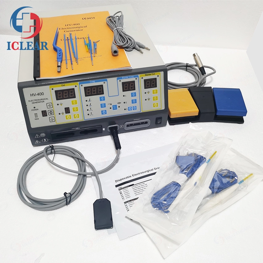 400W High-Frequency Bipolar Surgical Electrocautery Machine